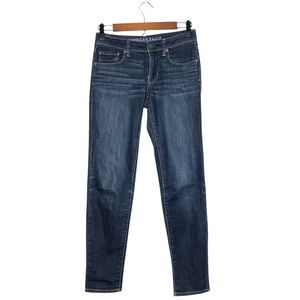 AMERICAN EAGLE Super Stretch Mid-Rise Skinny Jeans size 00